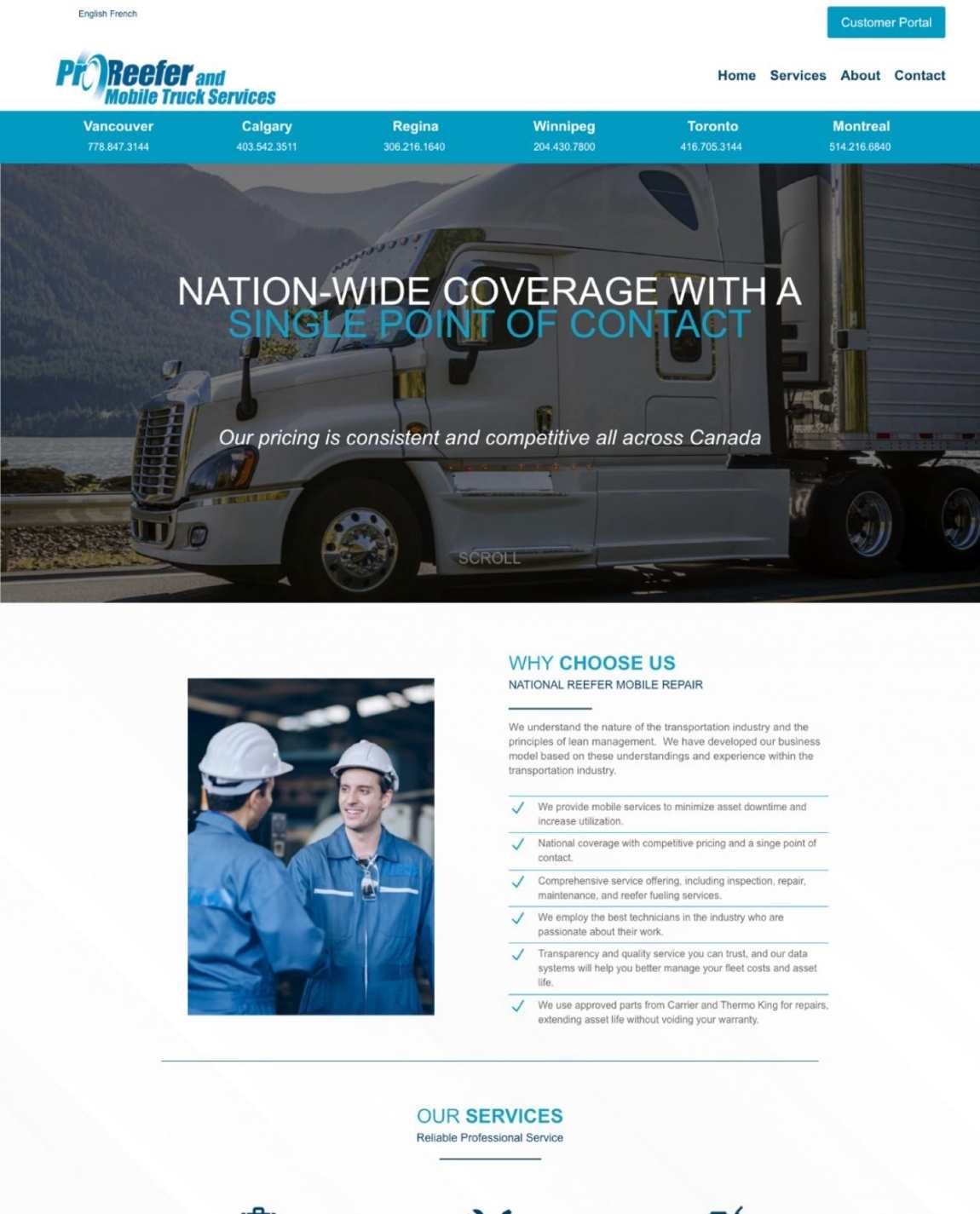 ProReefer Truck Services